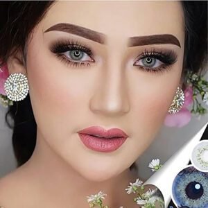 SOFTLENS DUBAI GALAXY GREY MINUS DAN NORMAL 14.5mm